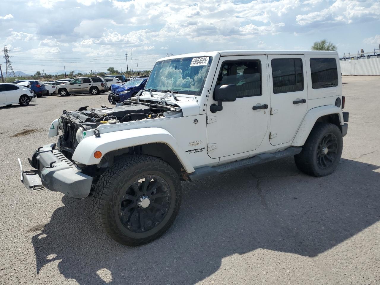 2015 Jeep Wrangler Unlimited Sahara white null flexible 1C4BJWEG3FL507285 photo #1