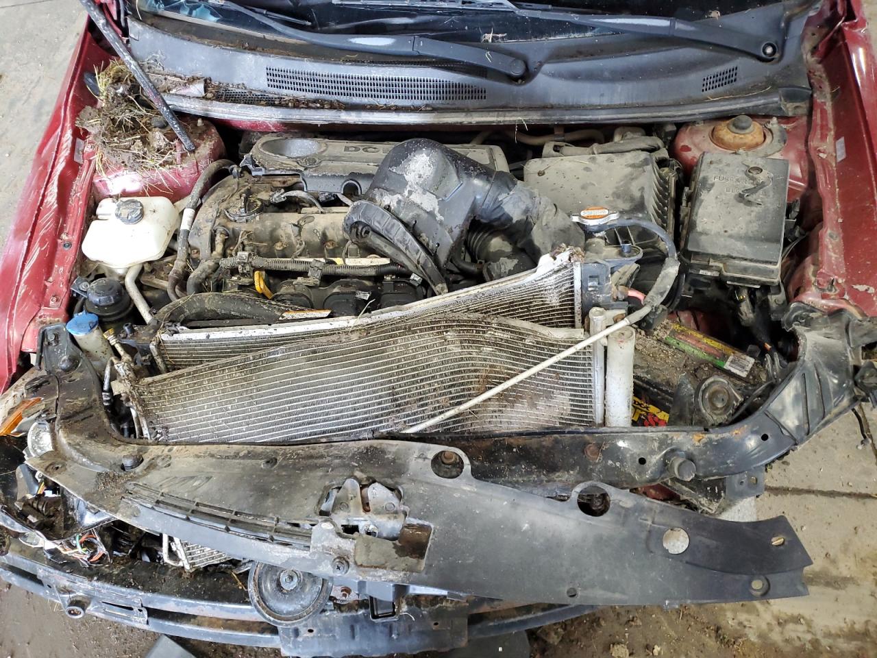 2009 Kia Optima Lx VIN: KNAGE228995317450 Lot: 70146635