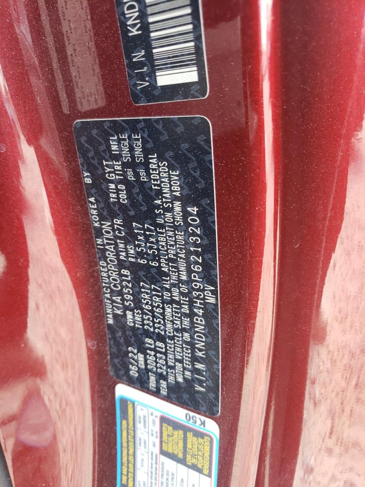 2023 Kia Carnival Lx VIN: KNDNB4H39P6213204 Lot: 69906775