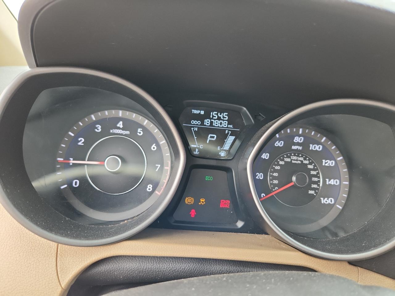 2013 Hyundai Elantra Gls VIN: 5NPDH4AE4DH372767 Lot: 67405985