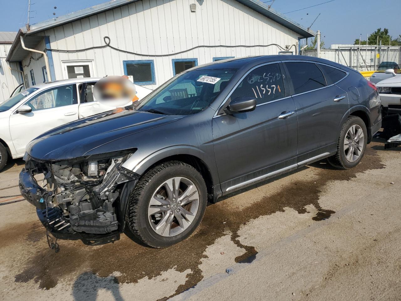2013 Honda Crosstour Exl grey null gas 5J6TF2H5XDL005227 photo #1