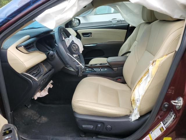  TOYOTA AVALON 2017 Burgundy