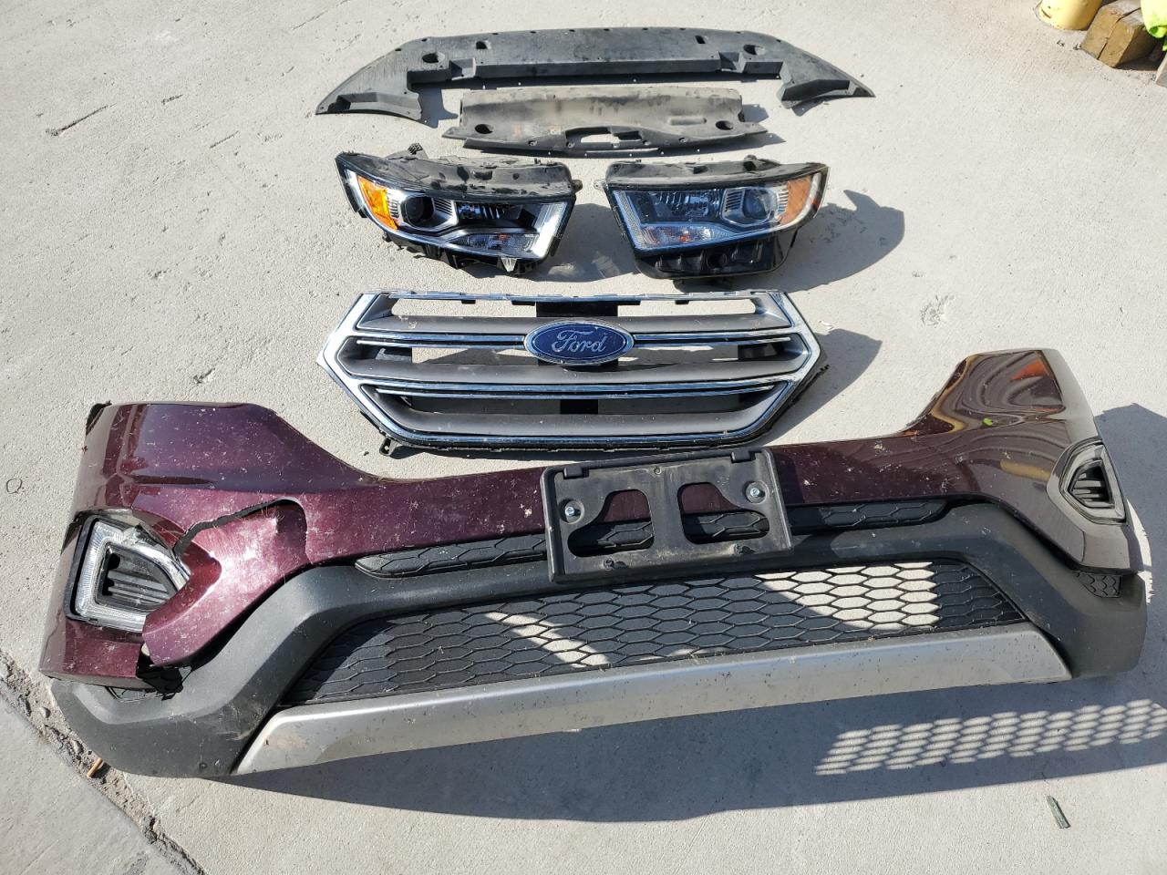 2018 Ford Edge Sel VIN: 2FMPK4J93JBC11184 Lot: 69970905