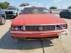 1988 CADILLAC ALLANTE    for sale at Copart TX - DALLAS SOUTH