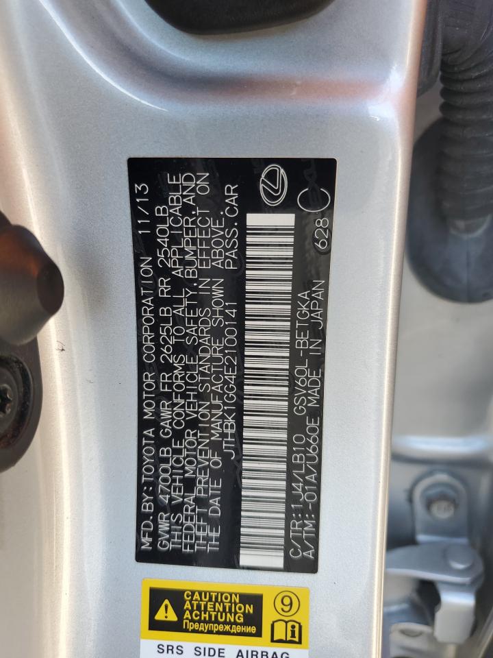 2014 Lexus Es 350 VIN: JTHBK1GG4E2100141 Lot: 68943035