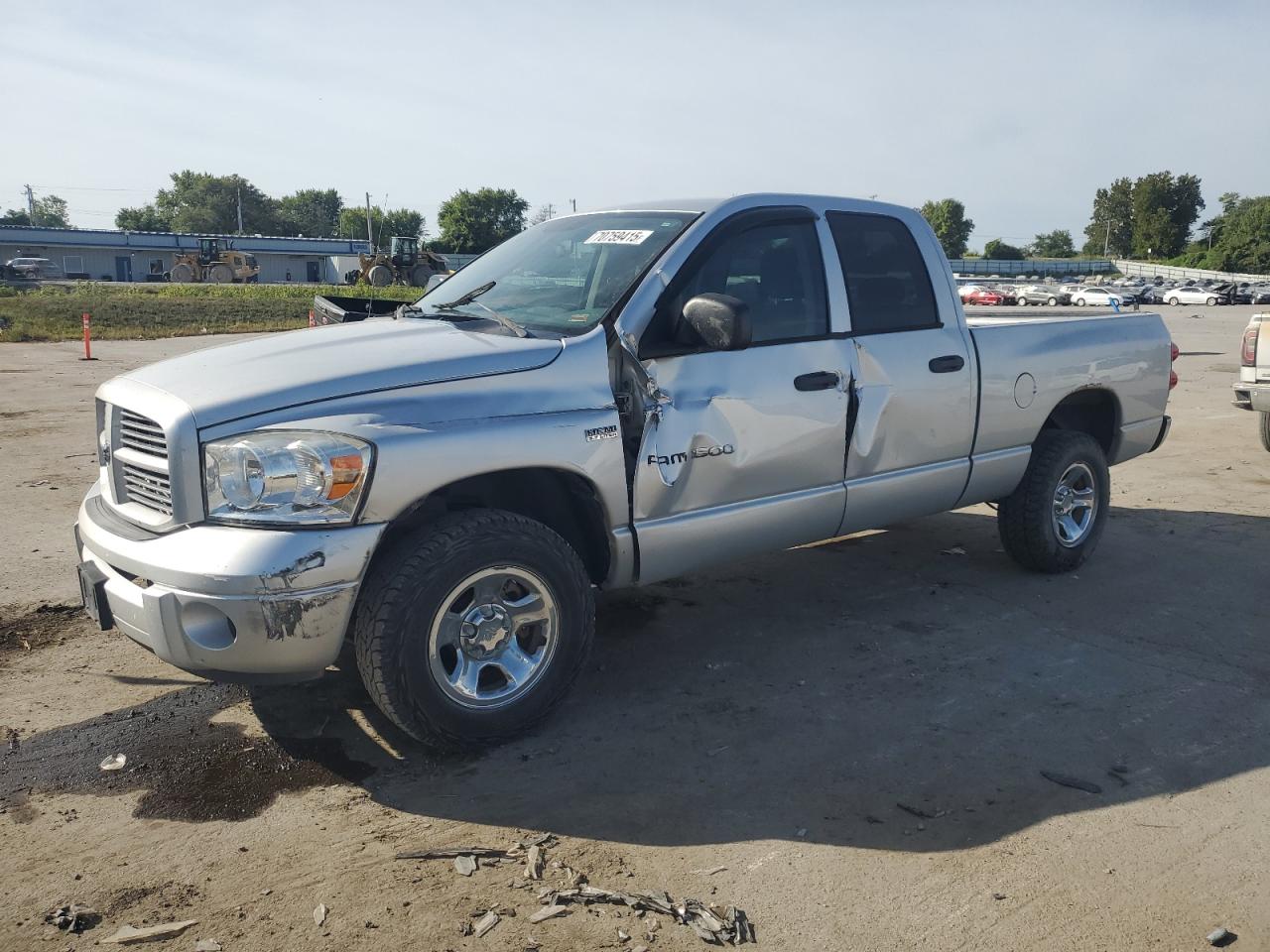 2007 Dodge Ram 1500 St silver other gas 1D7HU18297S227002 photo #1
