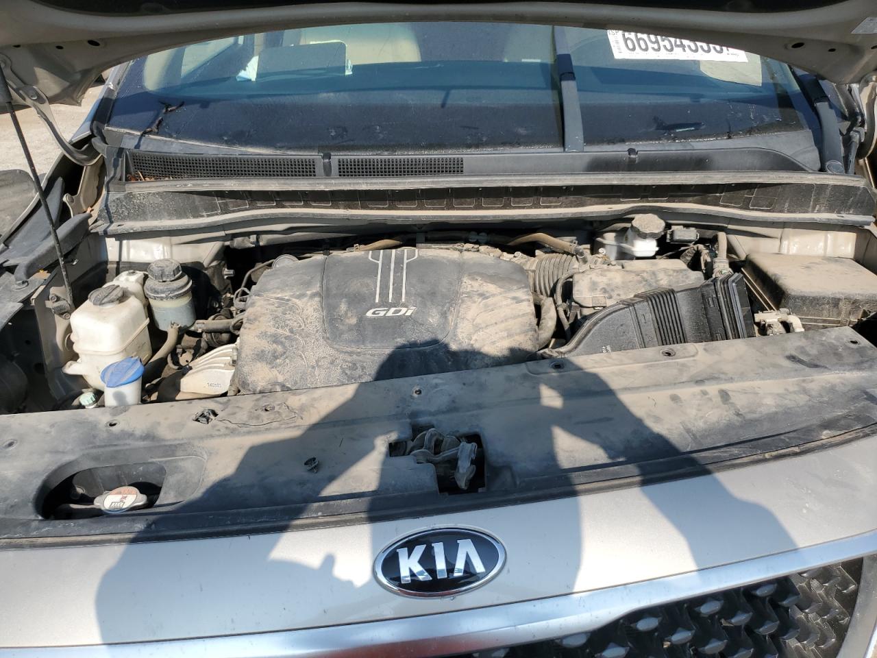 2017 Kia Sedona Lx VIN: KNDMB5C10H6225461 Lot: 66954335