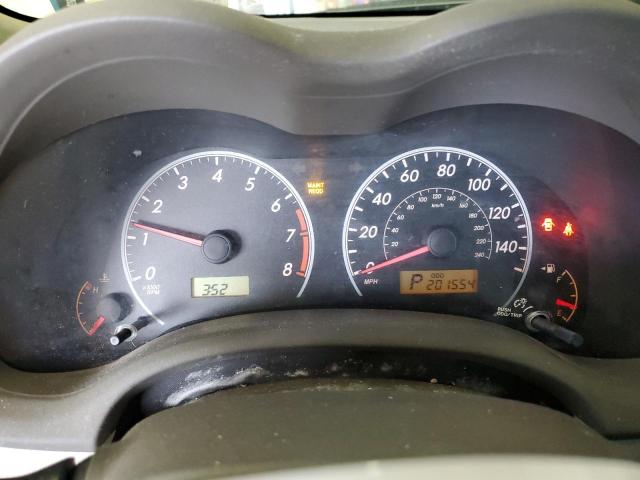 2010 TOYOTA COROLLA BASE  