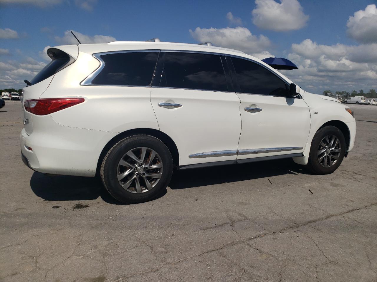 2014 Infiniti Qx60 white null gas 5N1AL0MM6EC521640 photo #4