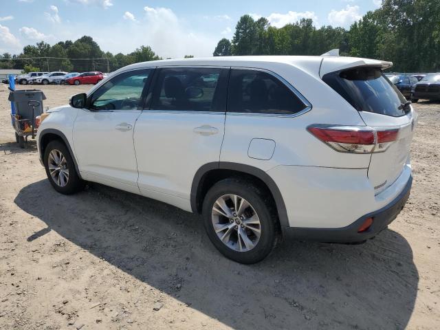  TOYOTA HIGHLANDER 2016 Biały