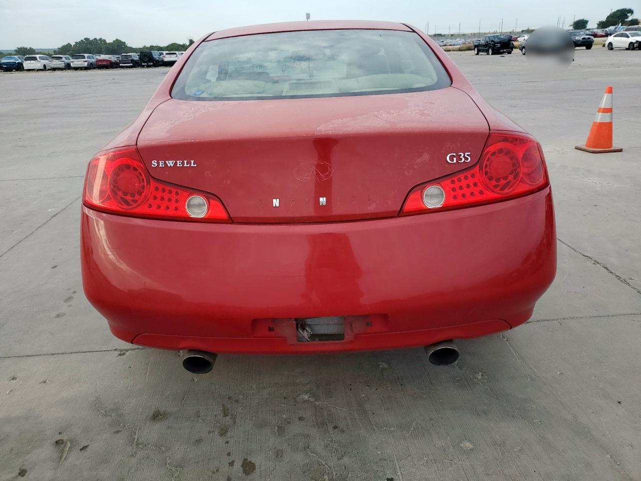 2003 Infiniti G35 VIN: JNKCV54EX3M207363 Lot: 67435825