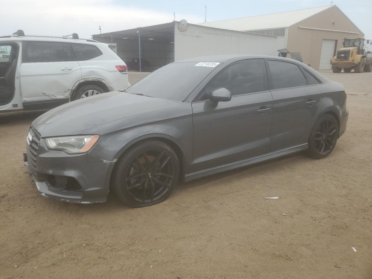 2016 Audi A3 Premium grey sedan gas WAUB8GFFXG1046426 photo #1