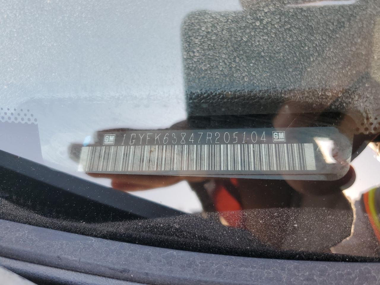 2007 Cadillac Escalade Luxury VIN: 1GYFK63847R205104 Lot: 70119965