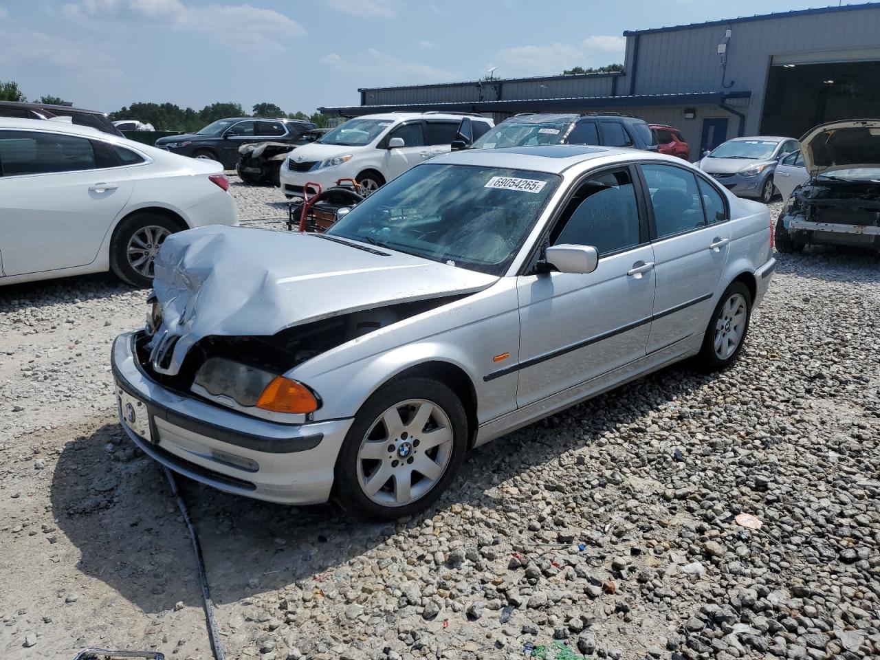 2001 BMW 325 I silver null gas WBAAN37401NJ12962 photo #1