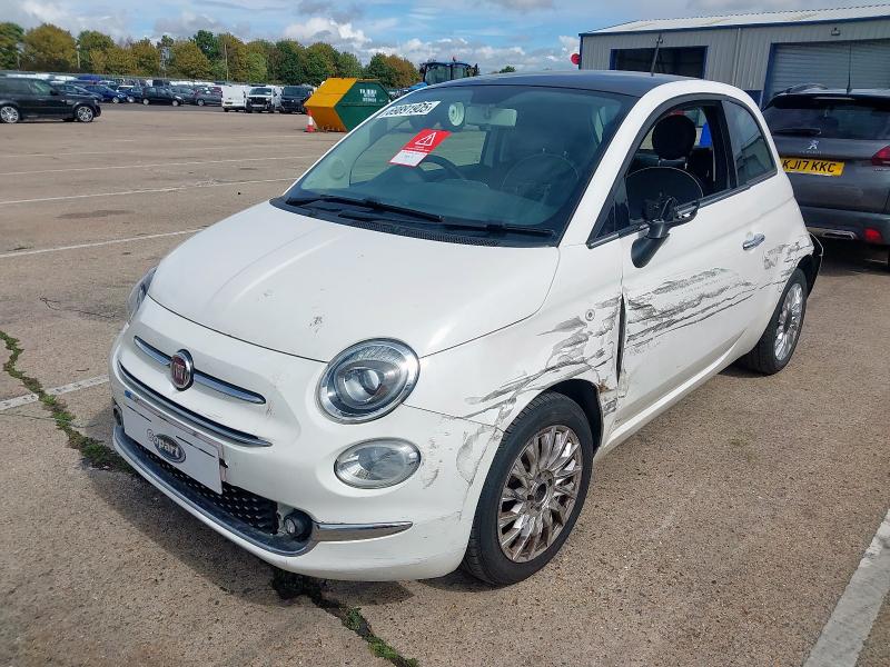 2016 FIAT 500 LOUNGE for sale at Copart NEWBURY