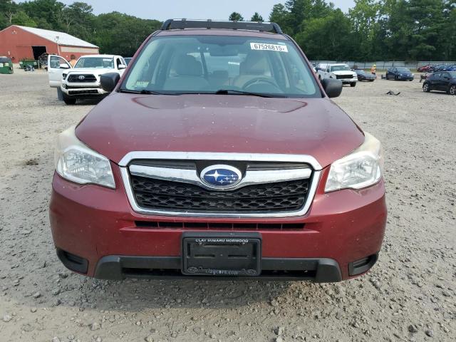  SUBARU FORESTER 2014 Czerwony