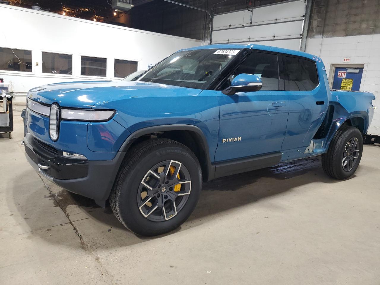 2022 Rivian R1T Launch Edition blue null electric 7FCTGAAL6NN011726 photo #1