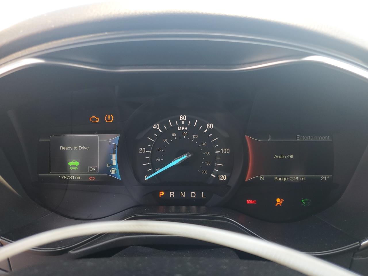 2019 Ford Fusion Titanium VIN: 3FA6P0RU2KR211768 Lot: 69218405