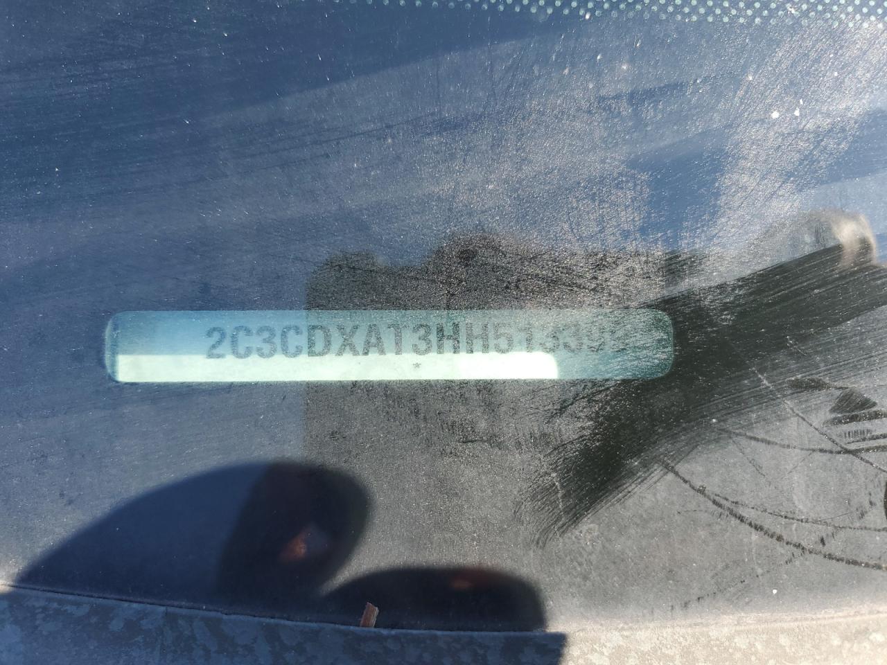 2017 Dodge Charger Police VIN: 2C3CDXAT3HH513399 Lot: 70182435