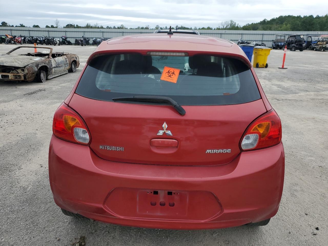 2015 Mitsubishi Mirage De VIN: ML32A3HJ5FH036204 Lot: 67808075