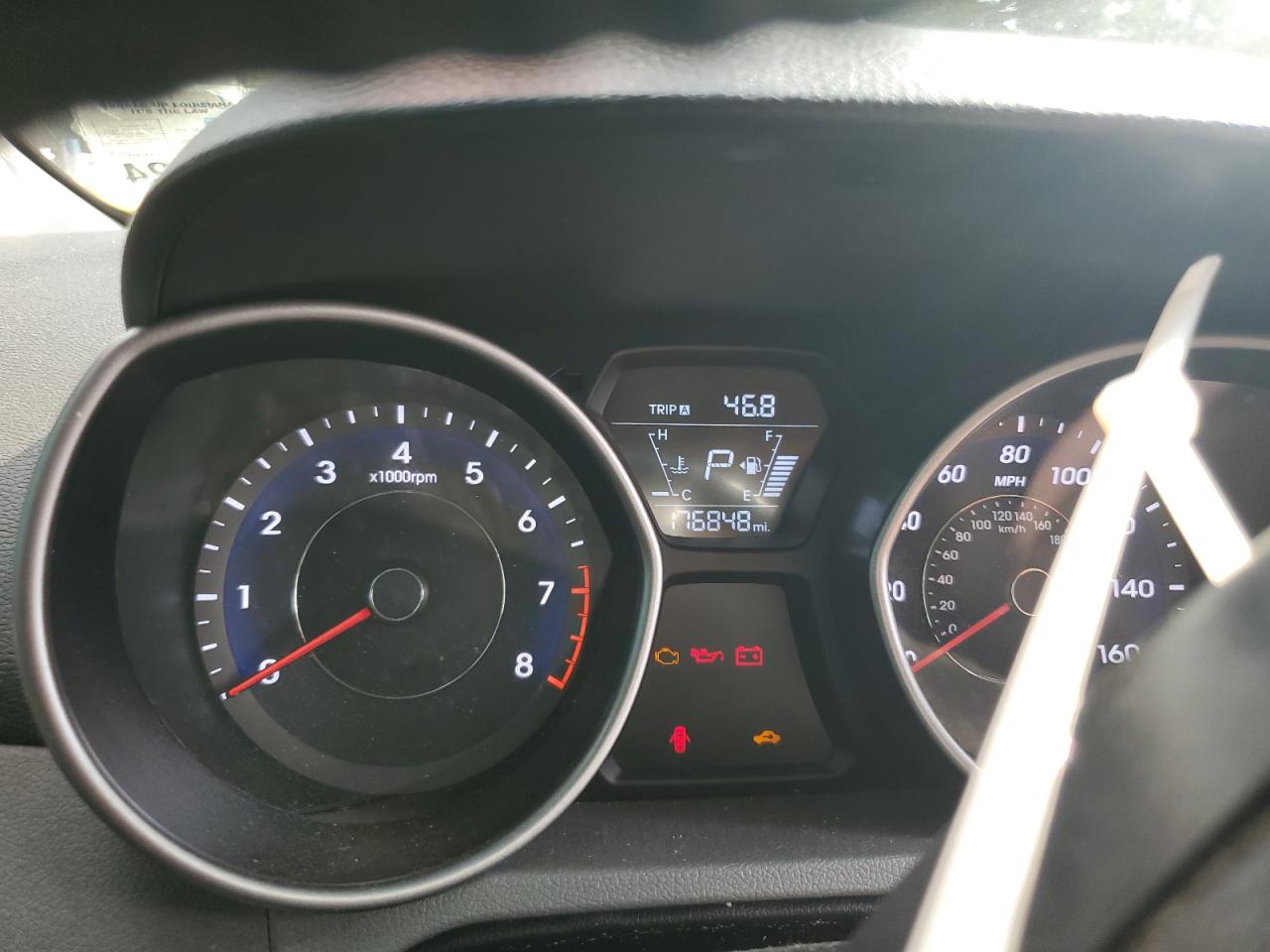 2014 Hyundai Elantra Se VIN: 5NPDH4AE9EH493943 Lot: 66925325