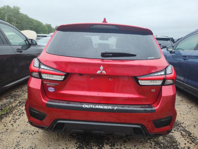  MITSUBISHI OUTLANDER 2020 Красный