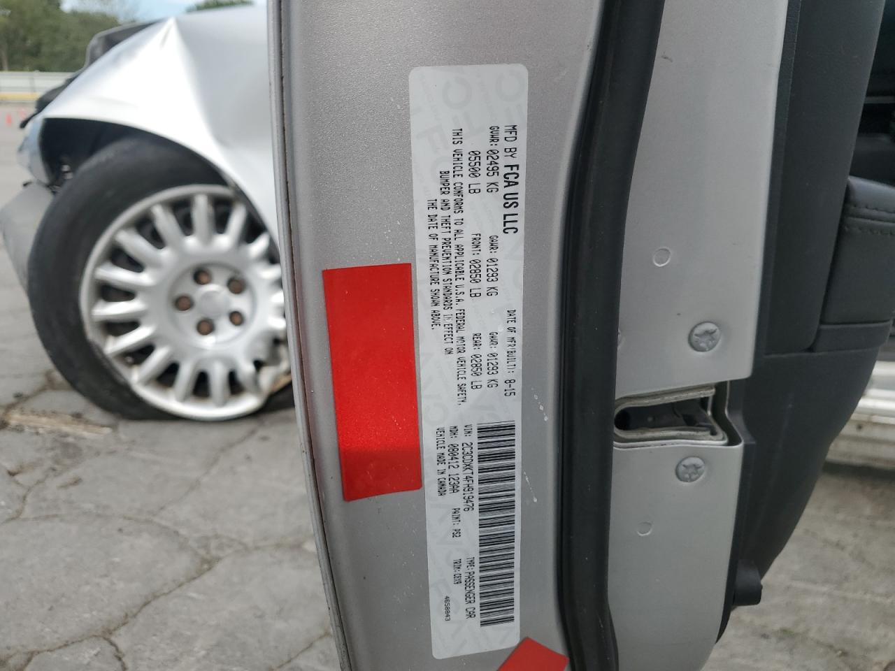 2015 Dodge Charger Police VIN: 2C3CDXKT4FH919476 Lot: 70418655