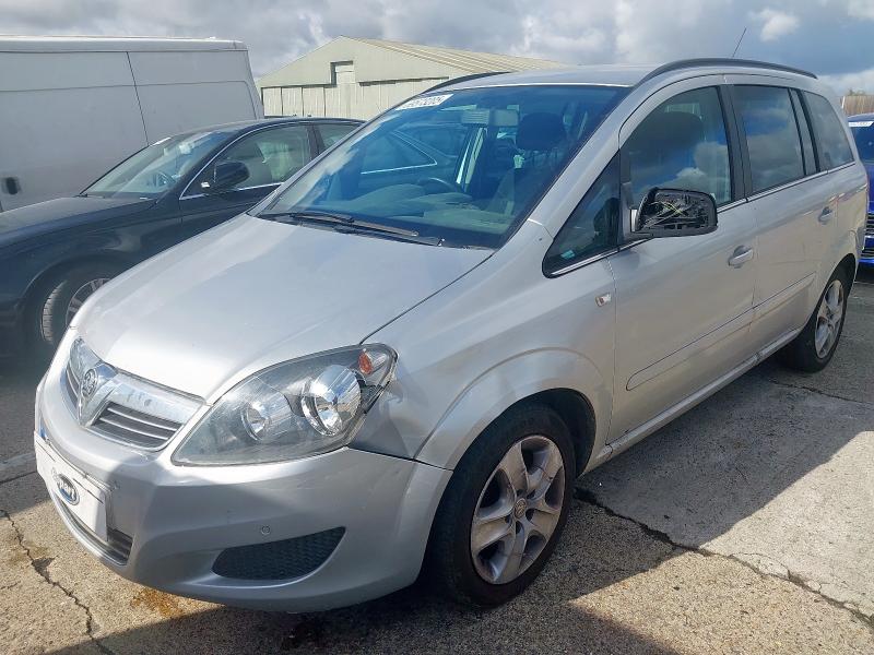 2011 VAUXHALL ZAFIRA EXCLUSIV for sale at Copart NEWBURY