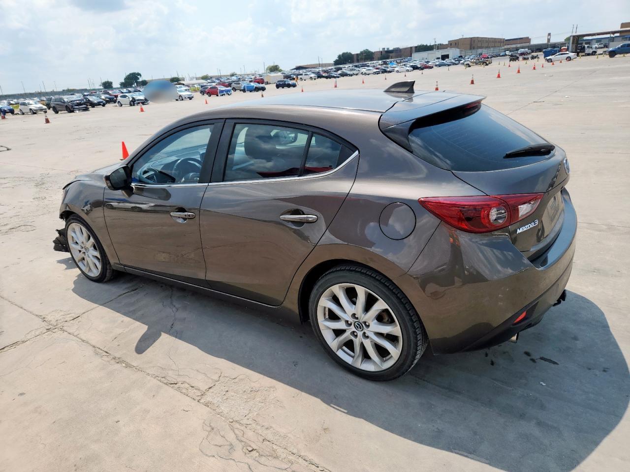 2014 Mazda 3 Touring grey null gas JM1BM1L3XE1190920 photo #3