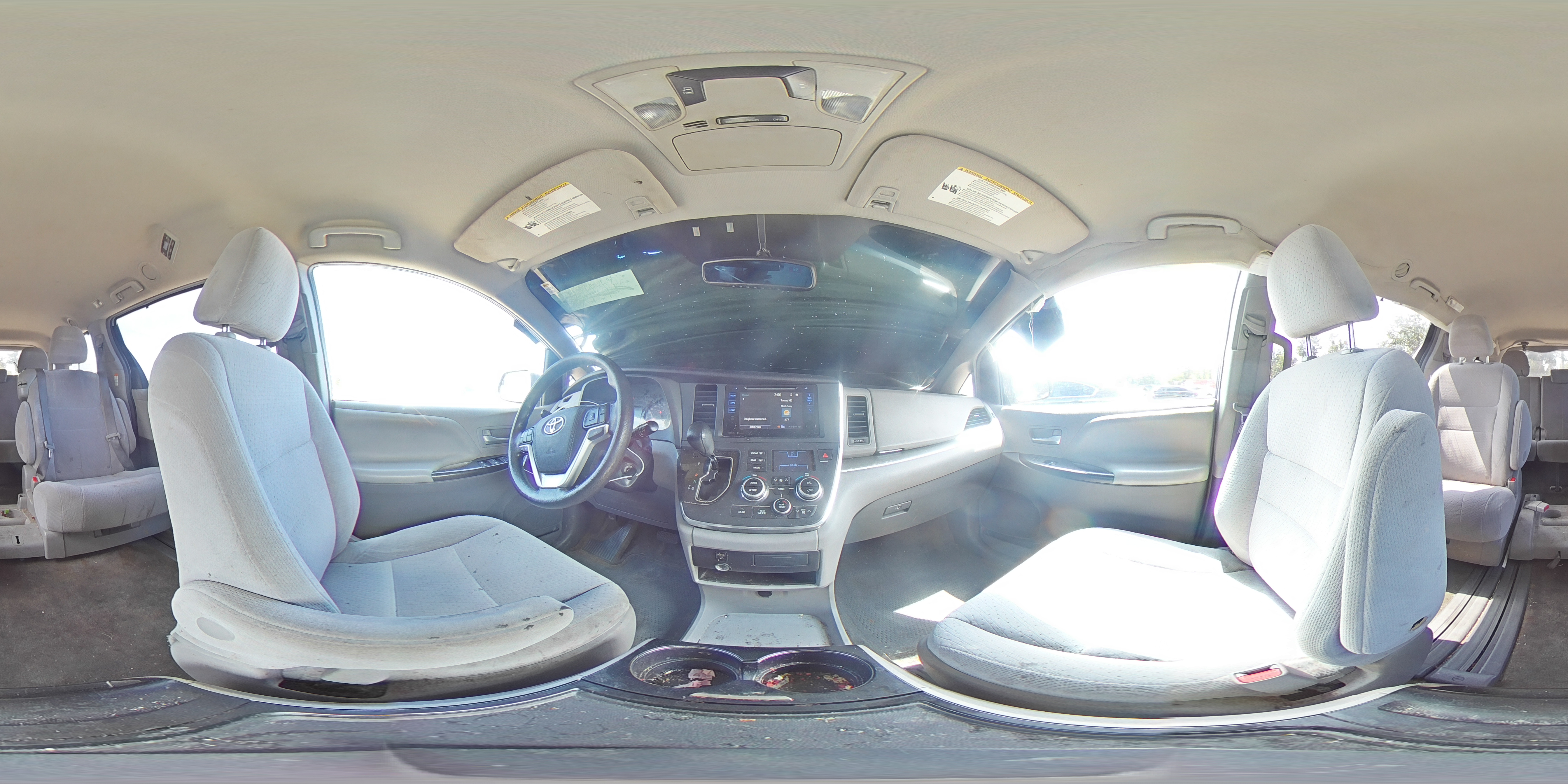 2015 Toyota Sienna Le VIN: 5TDKK3DC3FS588717 Lot: 68432795
