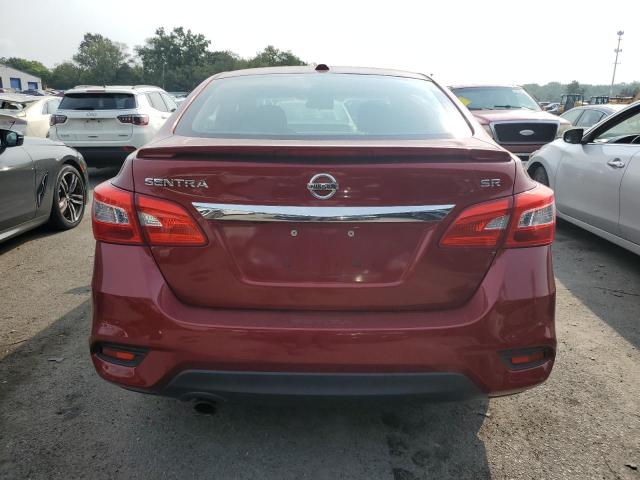  NISSAN SENTRA 2018 Czerwony