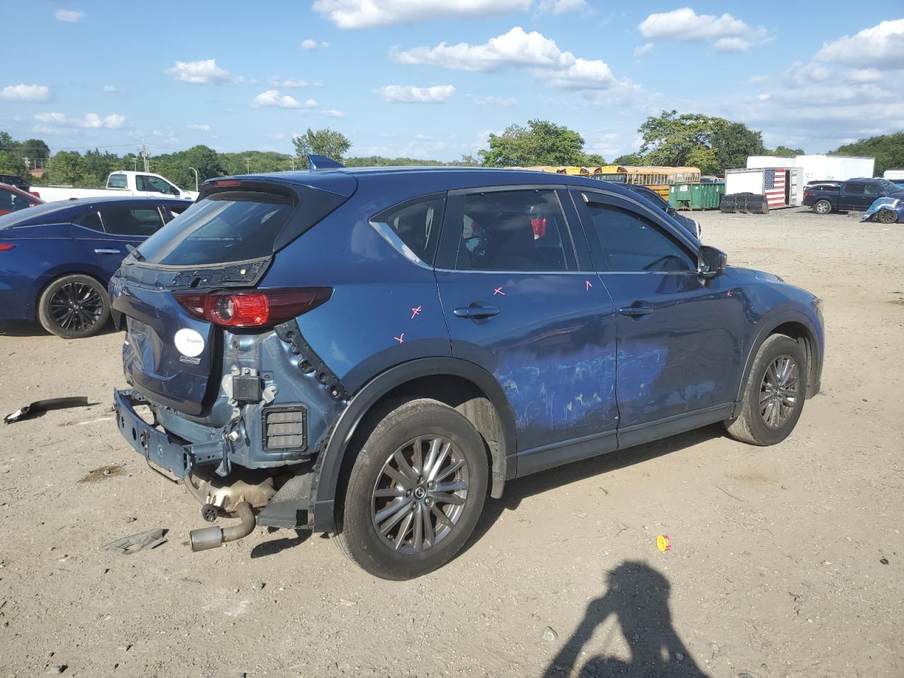2018 Mazda Cx-5 Sport blue null gas JM3KFBBM5J0475686 photo #4