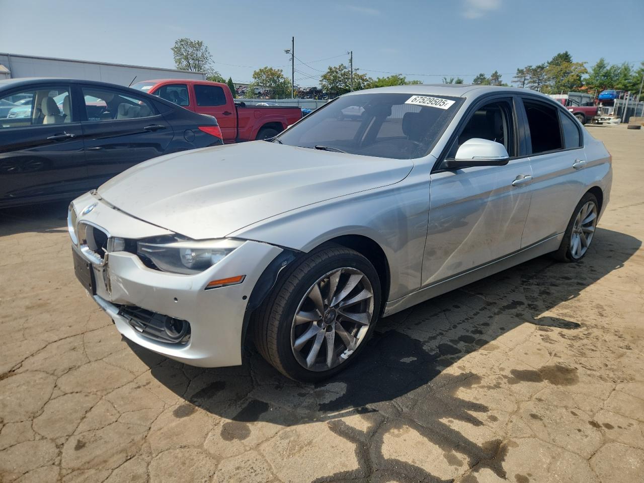 2012 BMW 328 I silver null gas WBA3A5C54CF342967 photo #1