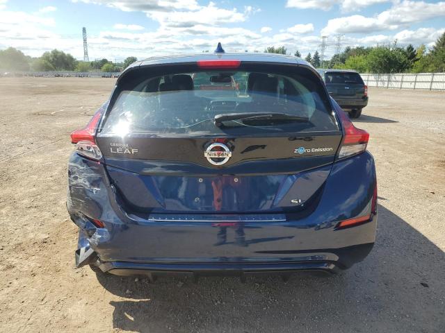  NISSAN LEAF 2018 Granatowy