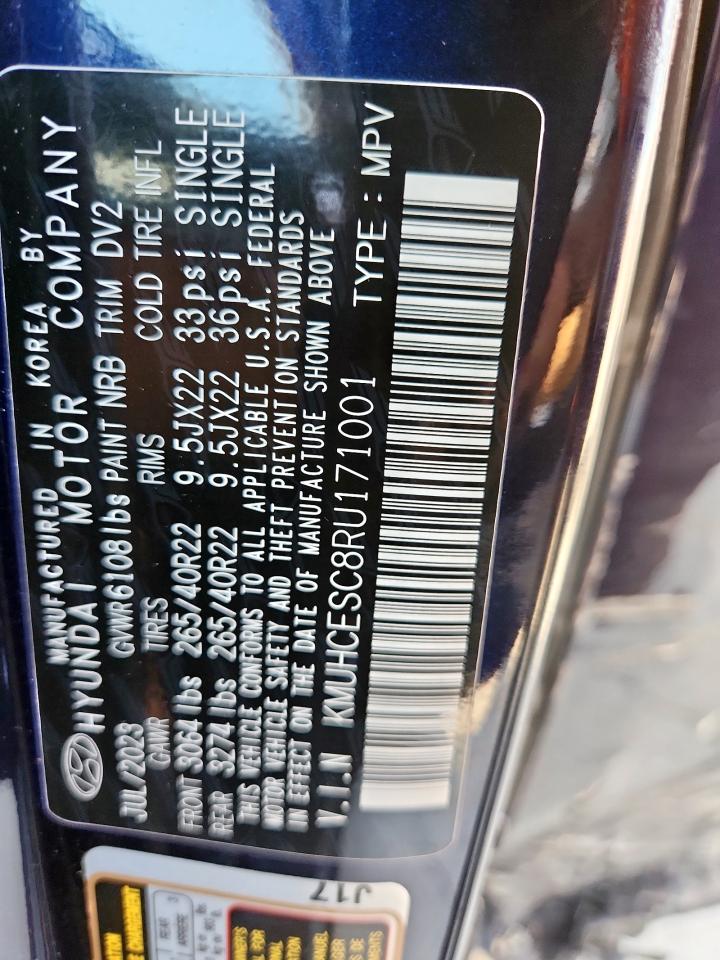 2024 Genesis Gv80 Base VIN: KMUHCESC8RU171001 Lot: 68025125