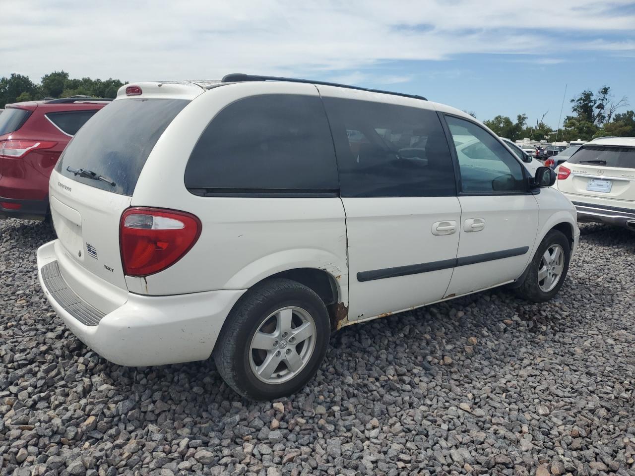 2005 Dodge Caravan Sxt white null gas 1D4GP45R25B400150 photo #4
