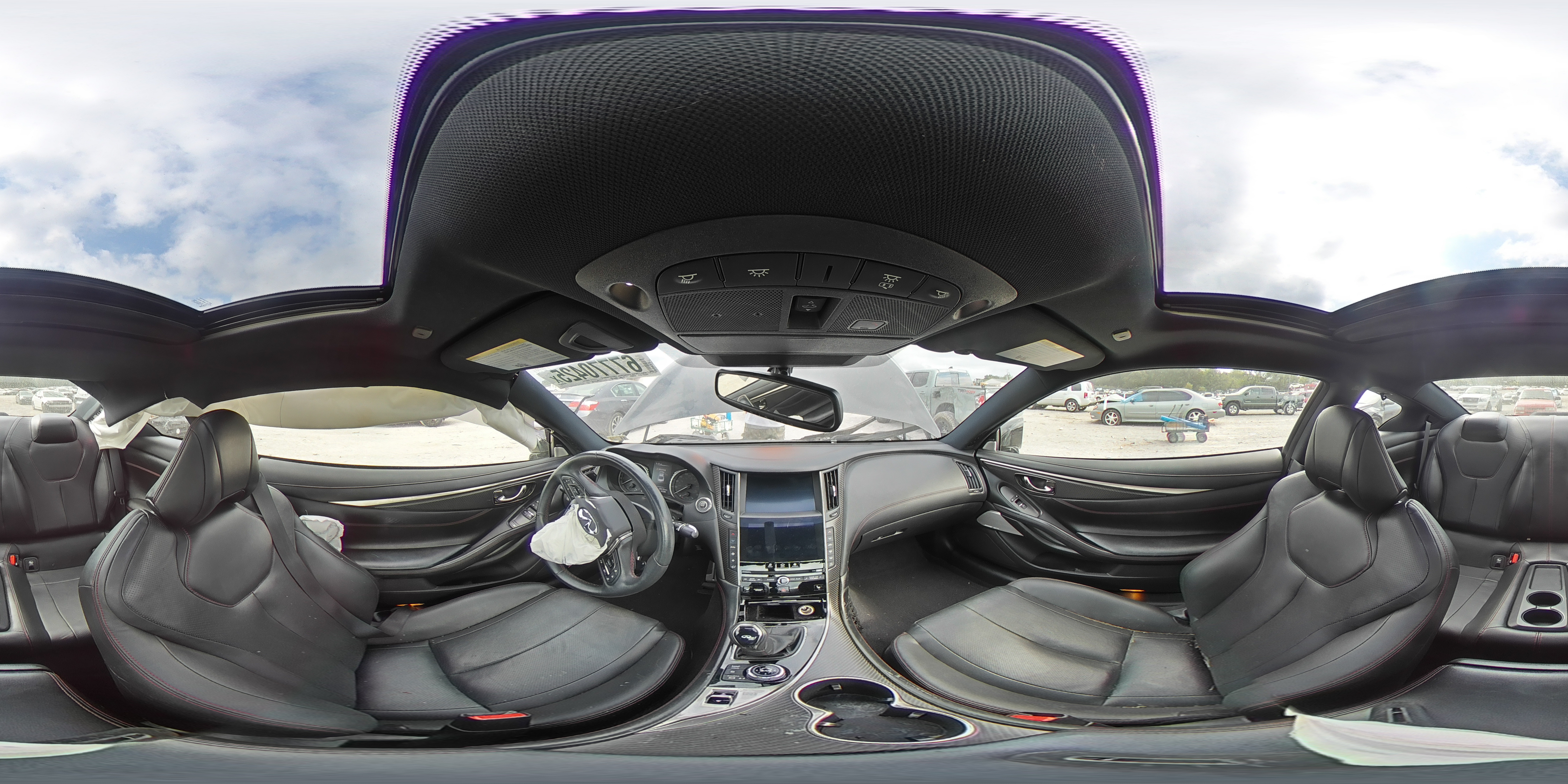 2022 Infiniti Q60 Red Sport 400 VIN: JN1FV7LK9NM660297 Lot: 67770425