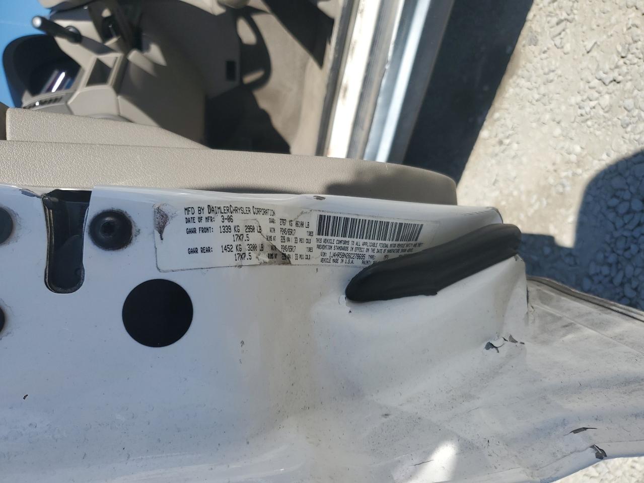 2006 Jeep Grand Cherokee Limited VIN: 1J4HR58N26C278695 Lot: 70783165