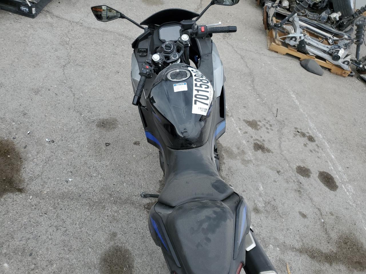 2025 Kawasaki Ex500 A VIN: ML5EXGJ19SDA47859 Lot: 70158945