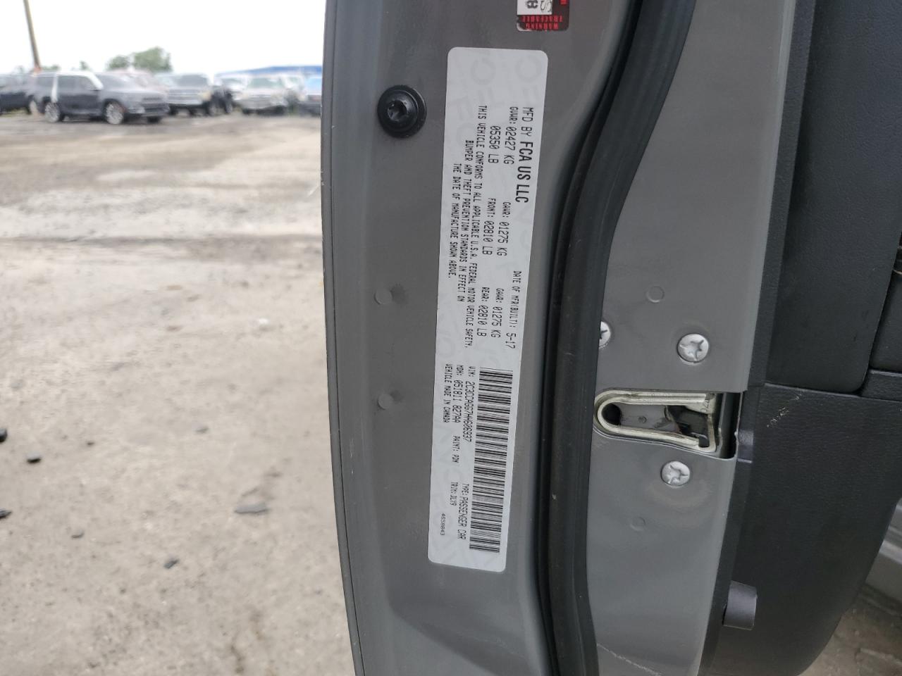 2017 Chrysler 300 S VIN: 2C3CCAGG7HH606937 Lot: 69544655