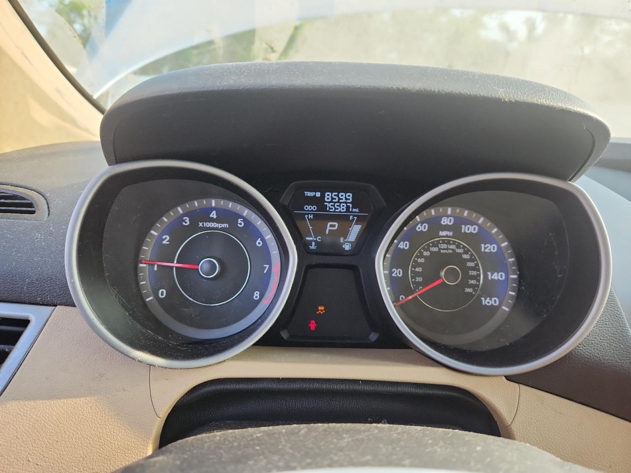 2013 Hyundai Elantra Gls VIN: KMHDH4AE5DU514867 Lot: 68778595