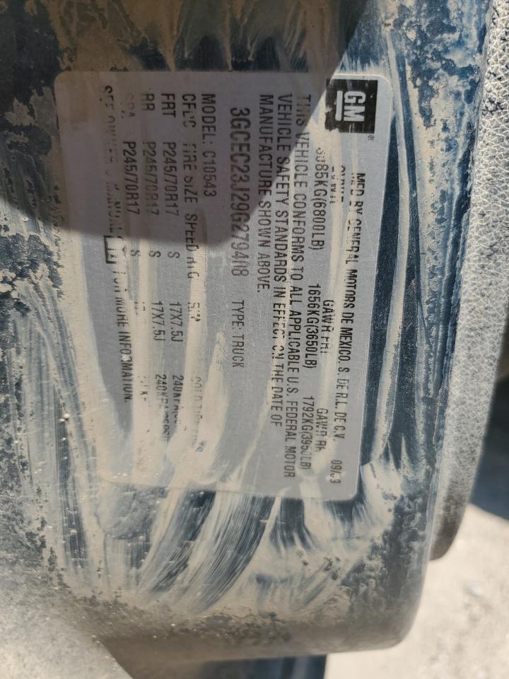 2009 Chevrolet Silverado C1500 Lt VIN: 3GCEC23J29G279408 Lot: 70539645