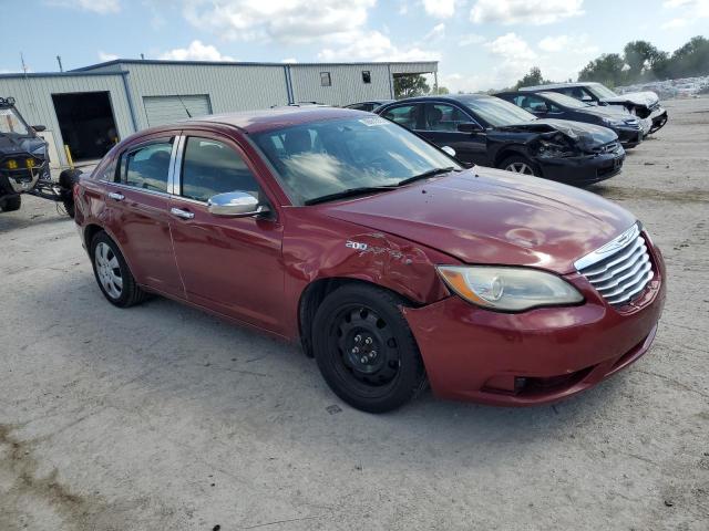 Sedans CHRYSLER 200 2014 Czerwony