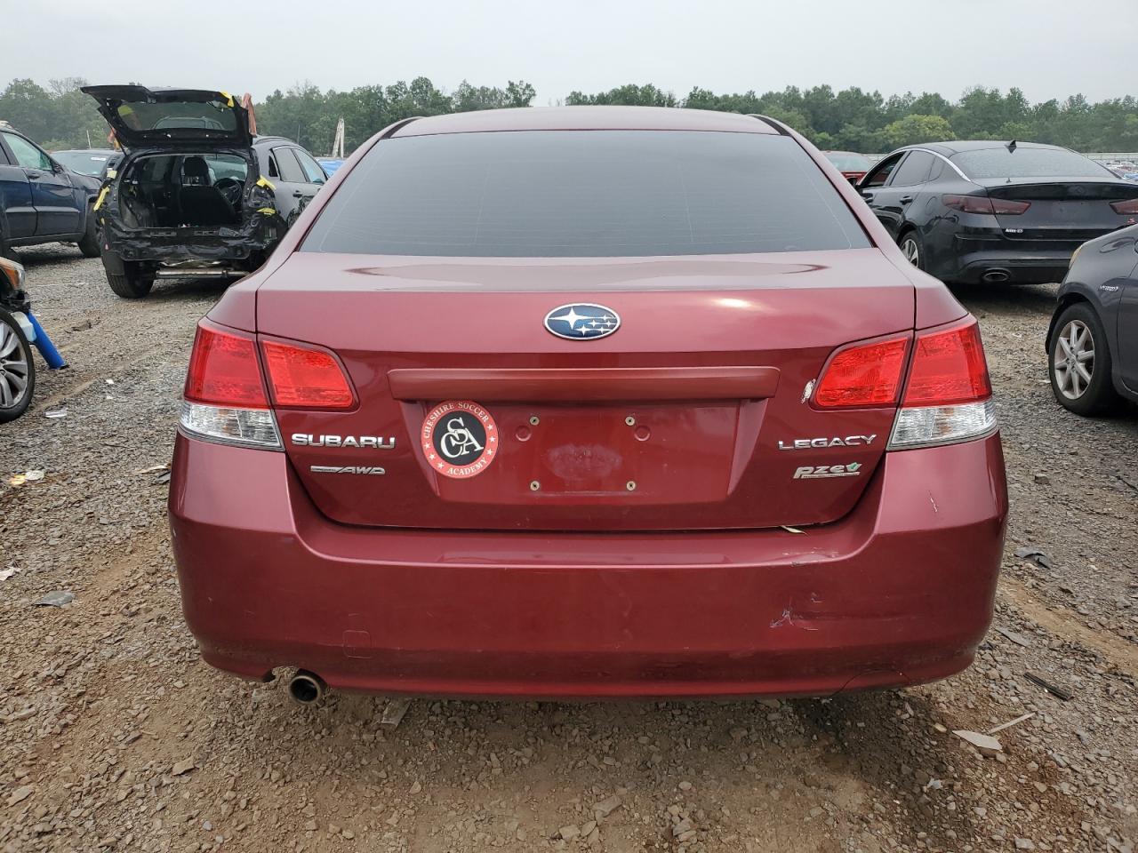 2012 Subaru Legacy 2.5I Premium VIN: 4S3BMBB66C3020217 Lot: 67604525