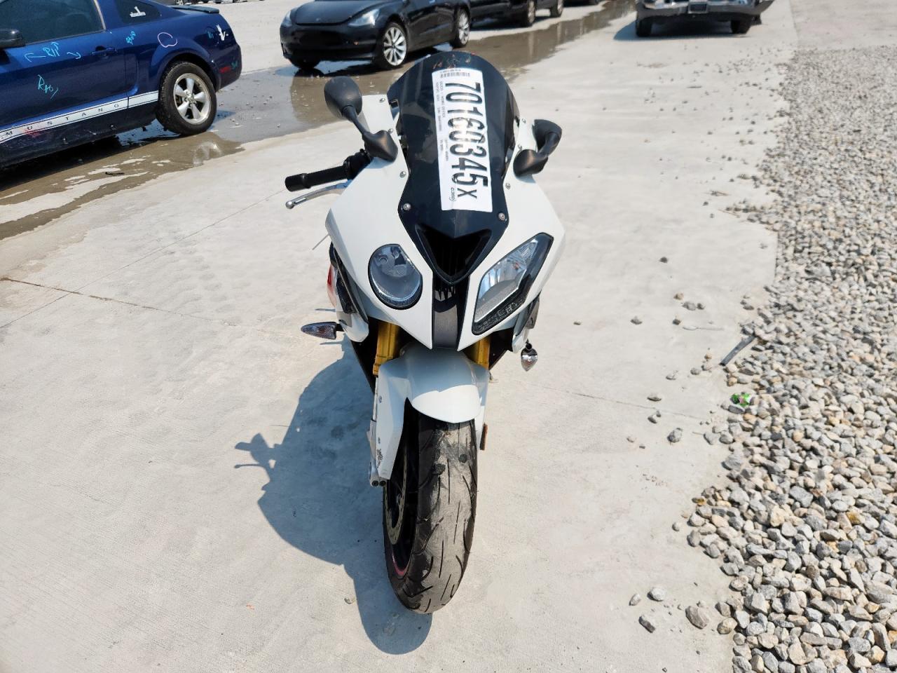 2014 BMW S 1000 Rr white null gas WB1053407EZ309333 photo #3