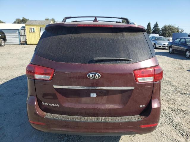 Minivans KIA All Models 2017 Burgundy
