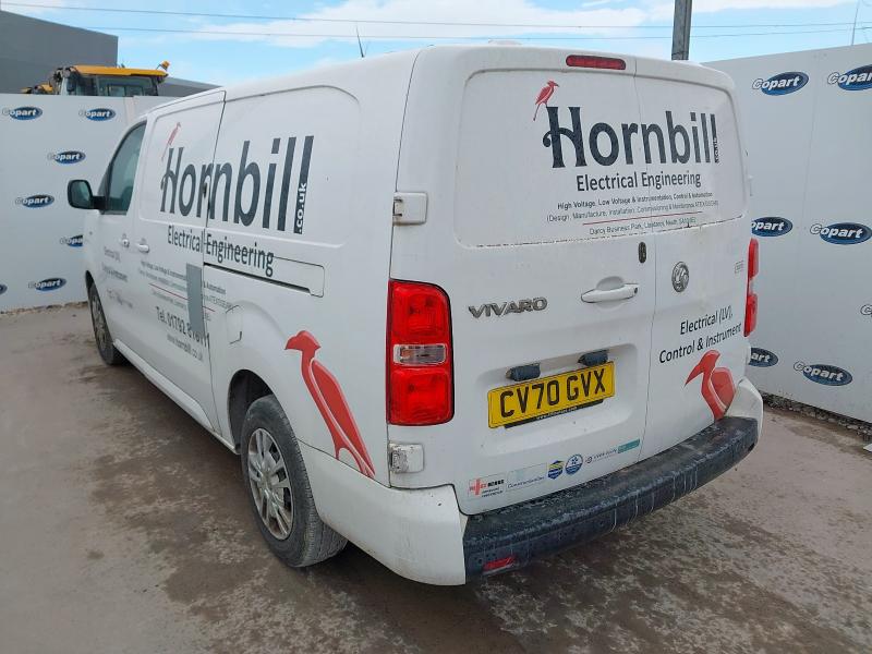 2020 VAUXHALL VIVARO 2900 SPORTIVE S/S 2900 1.5D 100PS SPORTIVE H1 VAN