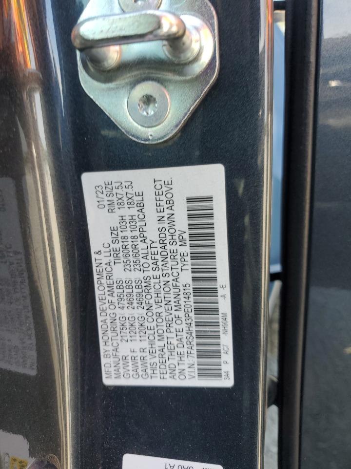 2023 Honda Cr-V Ex VIN: 7FARS4H43PE014815 Lot: 68906185