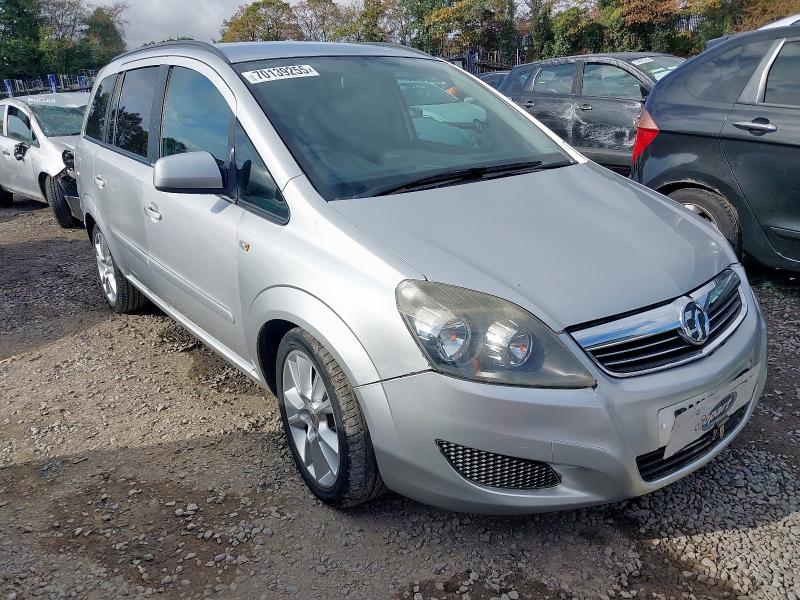 2013 VAUXHALL ZAFIRA EXCLUSIV