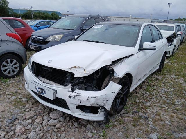 2014 MERCEDES BENZ C220 AMG S for sale at Copart WESTBURY